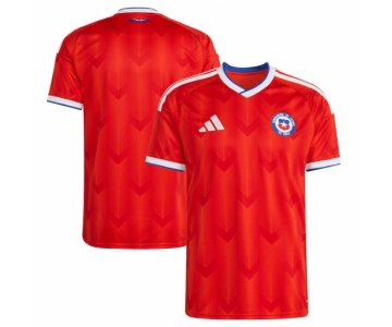 Men adidas Red Chile National Team FIFA x World Cup 2026 Home Replica Jersey