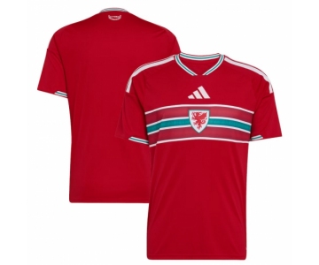 Men adidas Red Wales National Team FIFA x World Cup 2026 Home Replica Jersey