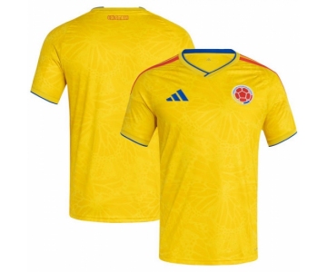 Men adidas Yellow Colombia National Team FIFA x World Cup 2026 Home Replica Jersey