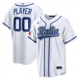 Men's Italy Baseball Active Player Custom 2026 World Baseball Classic Home Stadium Stitched Jersey