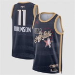 Men's 2026 All-Star #11 Jalen Brunson Navy Stitched Basketball Jersey Men's 2026 All-Star #11 Jalen Brunson Navy Stitched Basketball Jersey