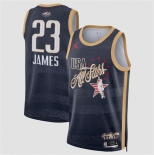 Men's 2026 All-Star #23 LeBron James Navy Stitched Basketball Jersey
