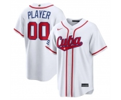 Men's Cuba Baseball ACTIVE PLAYER Custom White 2026 World Baseball Classic Home Stadium Stitched Jersey Men's Cuba Baseball ACTIVE PLAYER Custom White 2026 World Baseball Classic Home Stadium Stitched Jersey