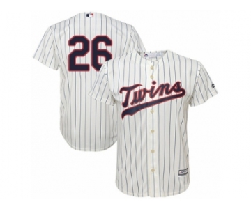 Youth Majestic Minnesota Twins #26 Max Kepler Replica Cream Alternate Cool Base MLB Jersey