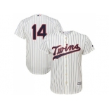 Youth Minnesota Twins #14 Kent Hrbek Cream Strip Cool Base Stitched MLB Jersey Youth Minnesota Twins #14 Kent Hrbek Cream Strip Cool Base Stitched MLB Jersey