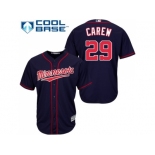 Youth Minnesota Twins #29 Rod Carew Navy blue Cool Base Stitched MLB Jersey Youth Minnesota Twins #29 Rod Carew Navy blue Cool Base Stitched MLB Jersey