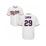 Youth Minnesota Twins #29 Rod Carew White Cool Base Stitched MLB Jersey Youth Minnesota Twins #29 Rod Carew White Cool Base Stitched MLB Jersey