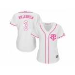 Women's Majestic Minnesota Twins #3 Harmon Killebrew Replica White Fashion Cool Base MLB Jersey Women's Majestic Minnesota Twins #3 Harmon Killebrew Replica White Fashion Cool Base MLB Jersey