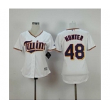 women mlb jerseys minnesota twins #48 hunter white[hunter]