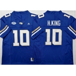 Men's Georgia Tech Yellow Jackets #10 Haynes King Royal F.U.S.E. Limited Stitched Jersey