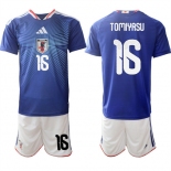 Men's Japan #16 TOMIYASU National Team FIFA x World Cup 2026 Home Blue On Field Jersey Men's Japan #16 TOMIYASU National Team FIFA x World Cup 2026 Home Blue On Field Jersey