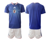 Men's Japan 2026 Blue Home Soccer Jersey Suit Men's Japan 2026 Blue Home Soccer Jersey Suit