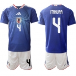 Men's Japan #4 ITAKURA National Team FIFA x World Cup 2026 Home Blue On Field Jersey Men's Japan #4 ITAKURA National Team FIFA x World Cup 2026 Home Blue On Field Jersey