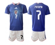 Men's Japan #7 MITOMA National Team FIFA x World Cup 2026 Home Blue On Field Jersey Men's Japan #7 MITOMA National Team FIFA x World Cup 2026 Home Blue On Field Jersey