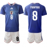 Men's Japan #8 MINAMINO National Team FIFA x World Cup 2026 Home Blue On Field Jersey Men's Japan #8 MINAMINO National Team FIFA x World Cup 2026 Home Blue On Field Jersey