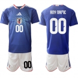 Men's Japan Custom 2026 Blue Home Soccer Jersey Suit Men's Japan Custom 2026 Blue Home Soccer Jersey Suit