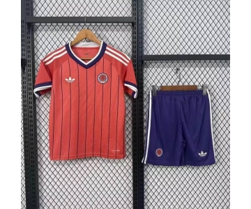 Youth Scotland Blank 2026 Home Soccer Jersey Suit