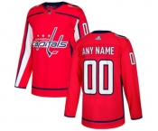 Adidas Washington Capitals Customized Premier Red Home NHL Jersey