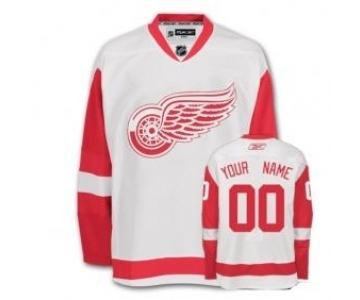 Detroit Red Wings Personalized White Jersey