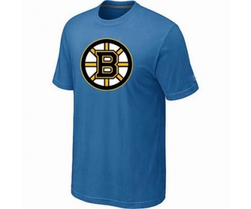 NHL Boston Bruins big & tall logo T-shirt light blue