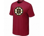 NHL Boston Bruins big & tall logo T-shirt red