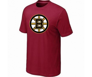 NHL Boston Bruins big & tall logo T-shirt red