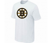 NHL Boston Bruins big & tall logo T-shirt white