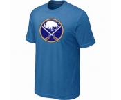 NHL Buffalo Sabres big & tall logo T-shirt light blue