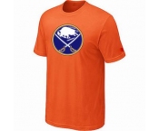NHL Buffalo Sabres big & tall logo T-shirt orange