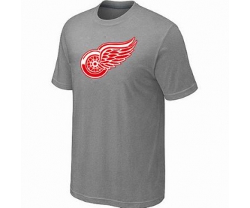NHL Detroit Red Wings big & tall logo T-shirt light grey
