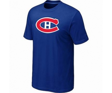 NHL Montreal Canadiens big & tall logo T-shirt blue