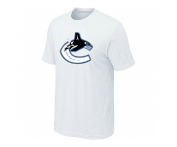 NHL Vancouver Canucks big & tall logo T-shirt white