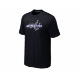 NHL Washington Capitals Big & Tall Logo Black T-Shirt