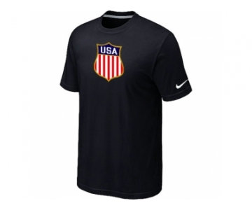 Nike Team USA Hockey Winter Olympics KO Collection Locker Room T-Shirt Black