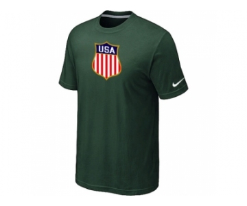 Nike Team USA Hockey Winter Olympics KO Collection Locker Room T-Shirt D.Green