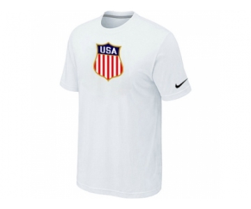Nike Team USA Hockey Winter Olympics KO Collection Locker Room T-Shirt White