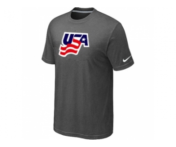 Nike USA Graphic Legend Performance Collection Locker Room T-Shirt D.Grey