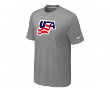 Nike USA Graphic Legend Performance Collection Locker Room T-Shirt L.Grey