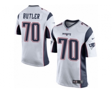 Men Nike New England Patriots #70 Adam Butler Game White NFL Jersey