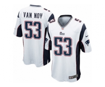 Men's Nike New England Patriots #53 Kyle Van Noy Game White NFL Jersey