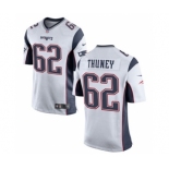 Men's Nike New England Patriots #62 Joe Thuney Game White NFL Jersey
