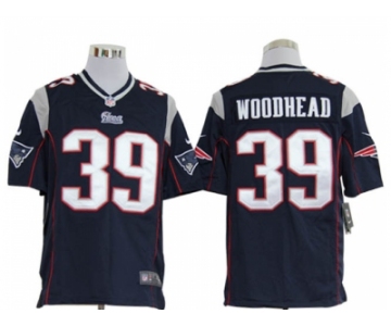 nike nfl jerseys New England Patriots #39 Danny Woodhead Blue [Game]