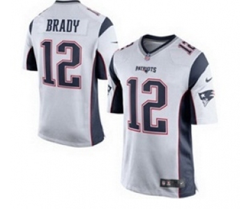 nike nfl jerseys new england patriots #12 tom brady white[2015 New game]