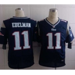 nike nfl jerseys new england patriots #11 edelman blue[Elite]
