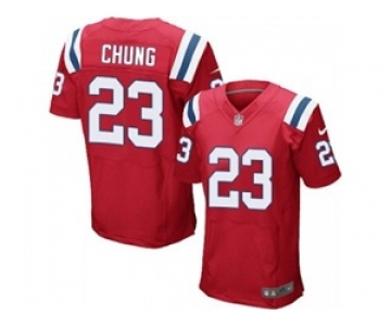 nike nfl jerseys new england patriots #23 patrick chung red[Elite]