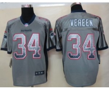 nike nfl jerseys new england patriots #34 shane vereen grey[Elite drift fashion]