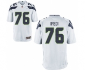 Men's Nike Seattle Seahawks #76 Germain Ifedi Game White NFL Jersey