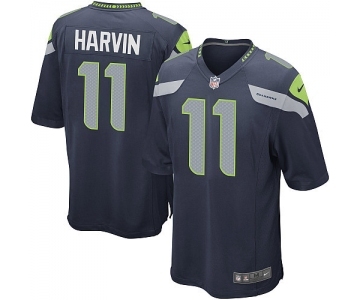 nike nfl jerseys seattle seahawks #11 harvin blue[game]