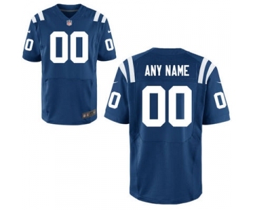 Men Nike Nfl Jerseys Indianapolis Colts Customized Elite Blue Jersey