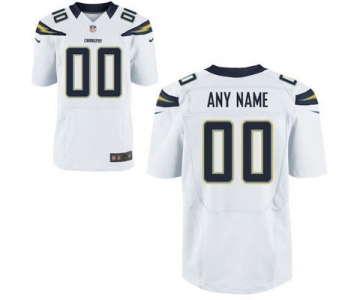 Men Nike Nfl Jerseys San Diego Chargers Customized Elite White Jersey